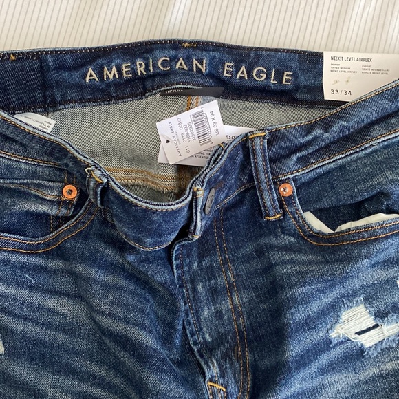 Brand new American eagle skinny jeans 33/34 - Picture 2 of 6